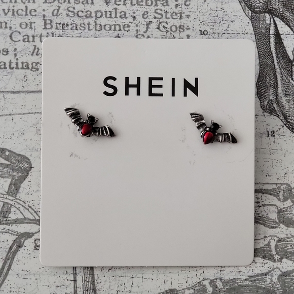 SHEIN Jewelry - Bat Earrings